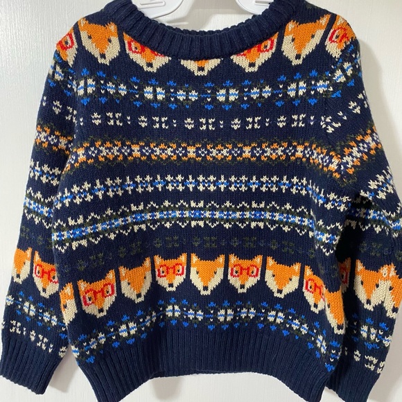 Joules Other - NWT Joules Toddler Navy Fox Sweater